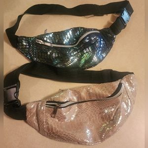 Waist bag/ fanny pack duo